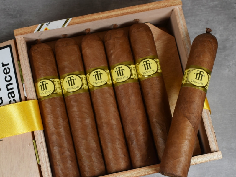 Hình thức bên ngoài của cigar Trinidad Topes